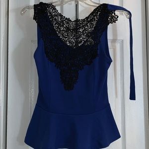 Women’s peplum top